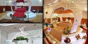 Decorative Palki Sahib
