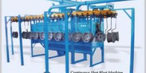 Continuous Shot Blasting Machine