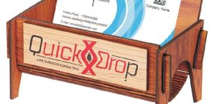Wooden Visiting Card Holder