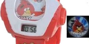 Projector Digital Wrist Watch