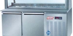 under Counter Refrigerator with Salad Counter