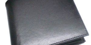 Mens Black Leather Wallet