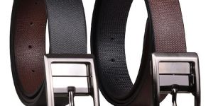 Mens Reversible Leather Belt