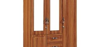 Wooden Mirror Almirah