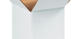 White Corrugated Box