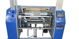 Aluminium Foil Rewinding Machine.