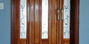 Indian Teak Wood Ply Door