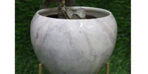 Stone Finish Planter