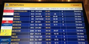 Airport Display Board