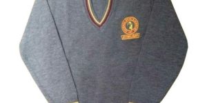 Grey Full Sleeve School Sweater