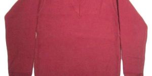 Red Full Sleeve School Sweater