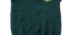 Sleeveless School Sweater