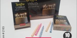 Twister Candles