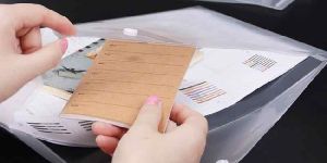 Plastic Button Folder