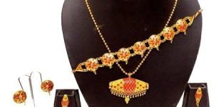 Axomiya Gohona Necklace Set