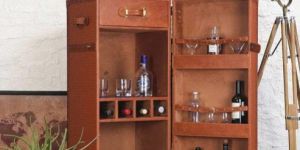 Wooden Bar Cabinet