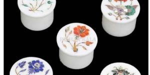Stylish Marble Inlay Box