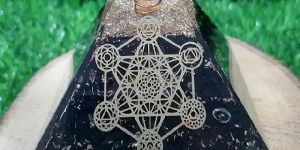 Black Tourmaline Orgone Pendant