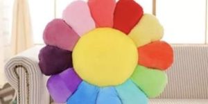 Sunflower Smiley Cushions