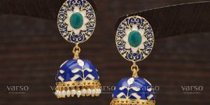 Multicolour Earring with Pearl Fitting