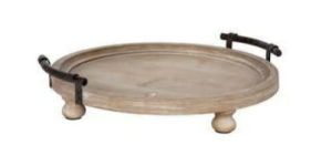 Wooden Round Tray