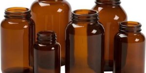 Glass Tablet Bottle