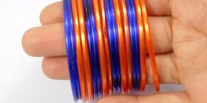 Round Glass Bangles