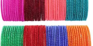 Velvet Glass Bangles