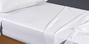 White Bedsheet And Pillow Cover