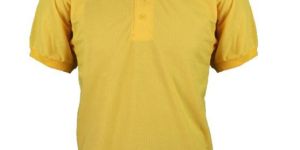 Men Yellow Polo T Shirt