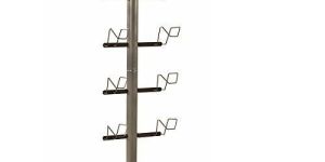 Stainless Steel Helmet Stand