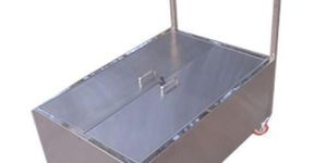 Stainless Steel Weight Box Trolley