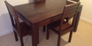 Wooden Dining Table 4 Seater