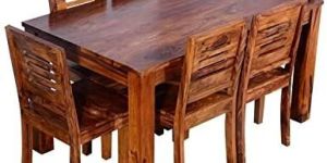 Wooden Dining Table Set 6 Seater