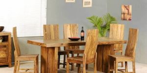 Wooden Stylish Dining Table 6 Seater