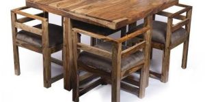 Woooden Dining Table Set 4 Seater