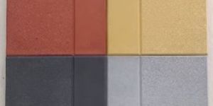 Multicolor Parking Checker Tiles