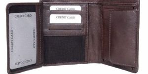 Trifold Leather Wallet