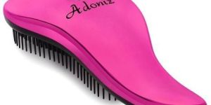 Electroplated Detangler Hairbrush