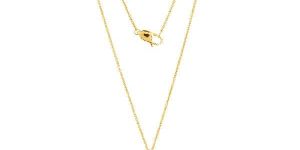 Yellow Gold Frog Diamond Pendant with Chain