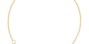 Yellow Gold Two Circle Diamond Bracelet