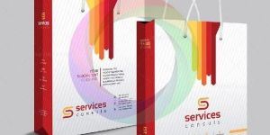 Multi Color Print Paper Bags