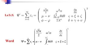 Equation to LaTex Equation Conversion