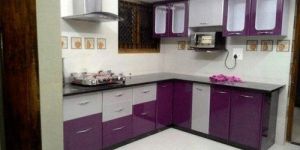 L Shape Modular Kitchen