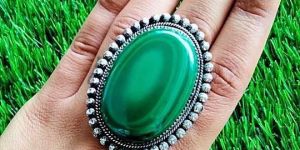 Handmade Malachite Ring