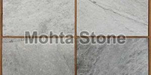 Silver Gray Slate Stone