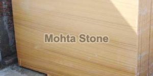 Teak Wood Sandstone Slab