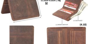 Mens Casual Leather Wallet