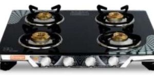Sleeko 401 Gas Stove with Glass Top