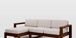 Solid Wood Sectional Sofa